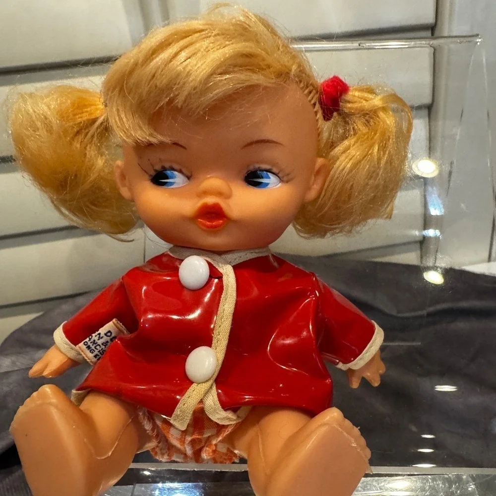 Vintage Dream Doll by Dankin Girl with Red‎ Coat